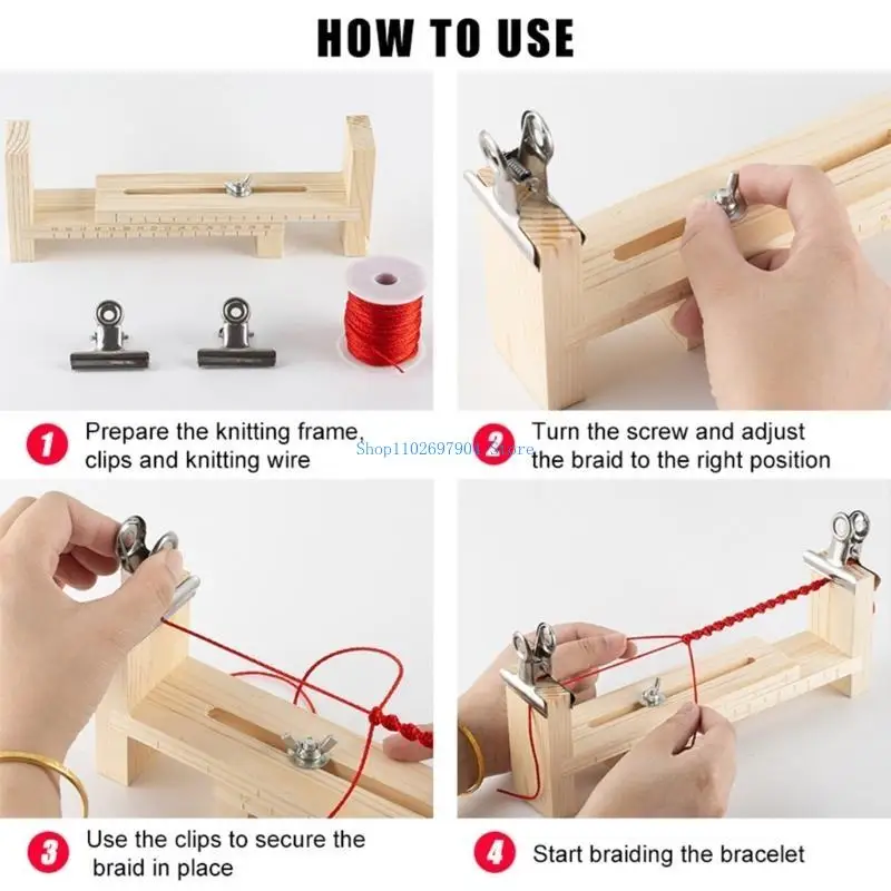 N7YF Professional Paracord Bracelet Creation Set with Sturdy Tools Portable Accessory for Crafting Unique Wristbands
