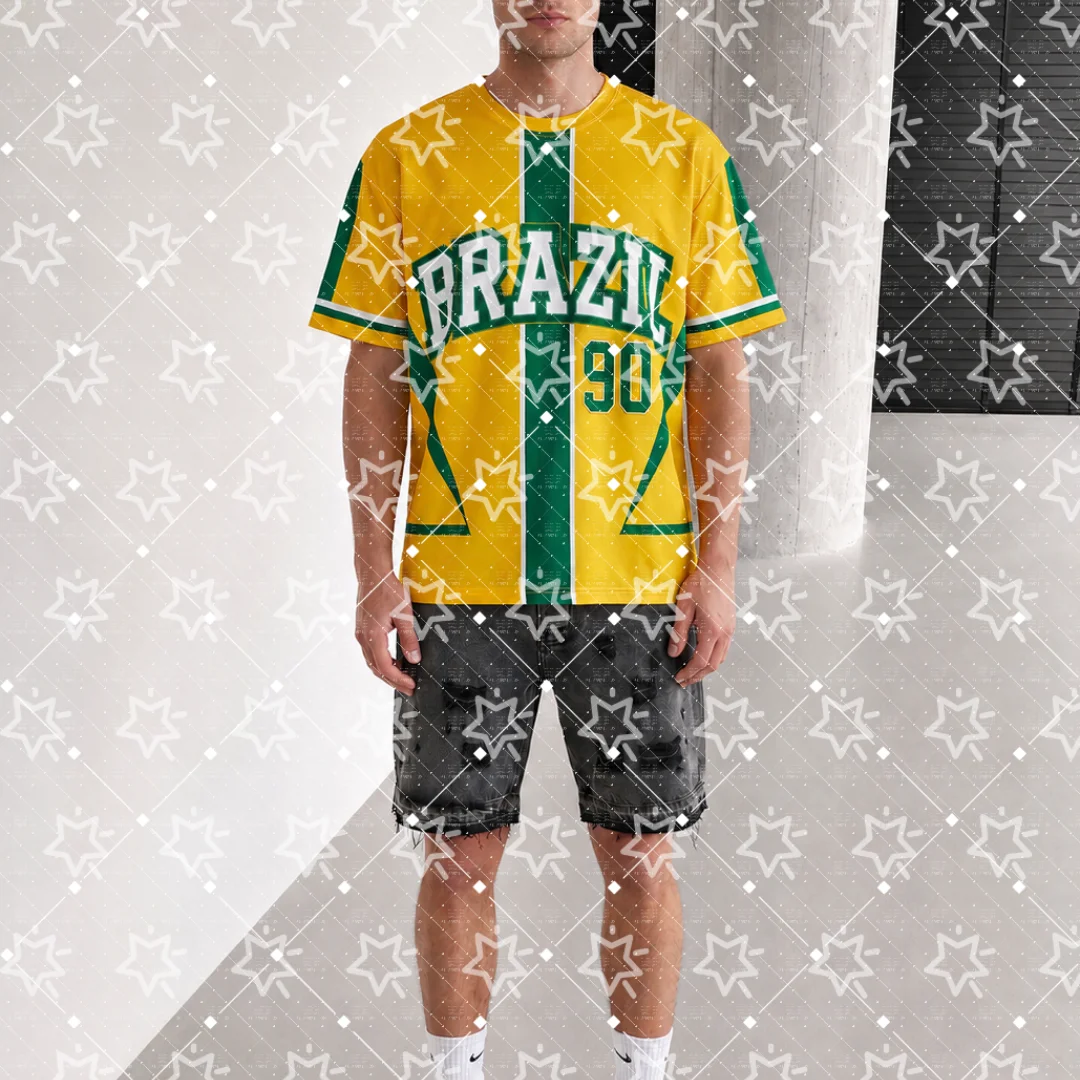 New Racing Style, Trendy Football Sportswear, Sports Casual Adult and Children's Universal T-shirt, Cool Motorcycle Style