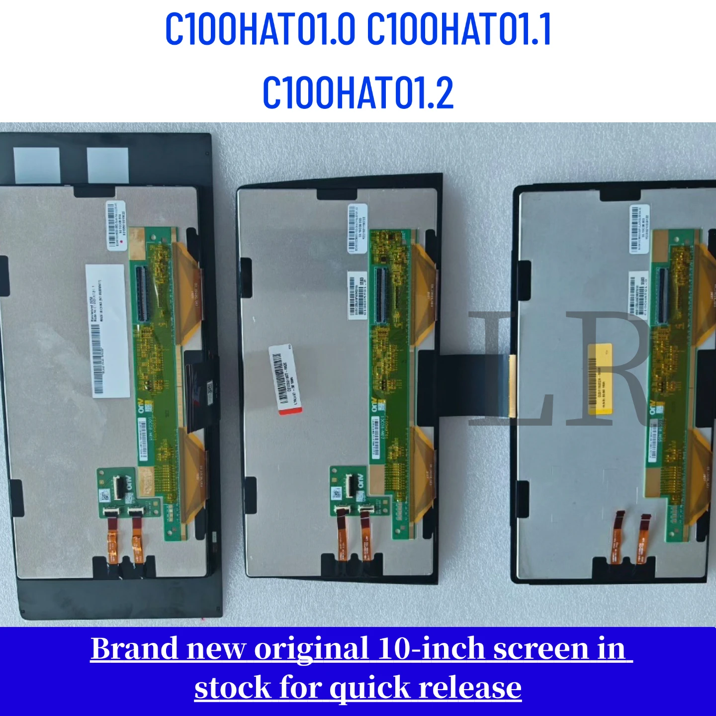 C100HAT01.0, C100HAT01.1, C100HAT01.2: Brand-new, genuine 10-inch in-car displays