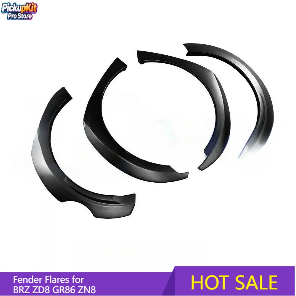 

High Quality TOMS Style ABS Front Rear Wheel Fender Extension Flares for BRZ ZD8 GR86 ZN8