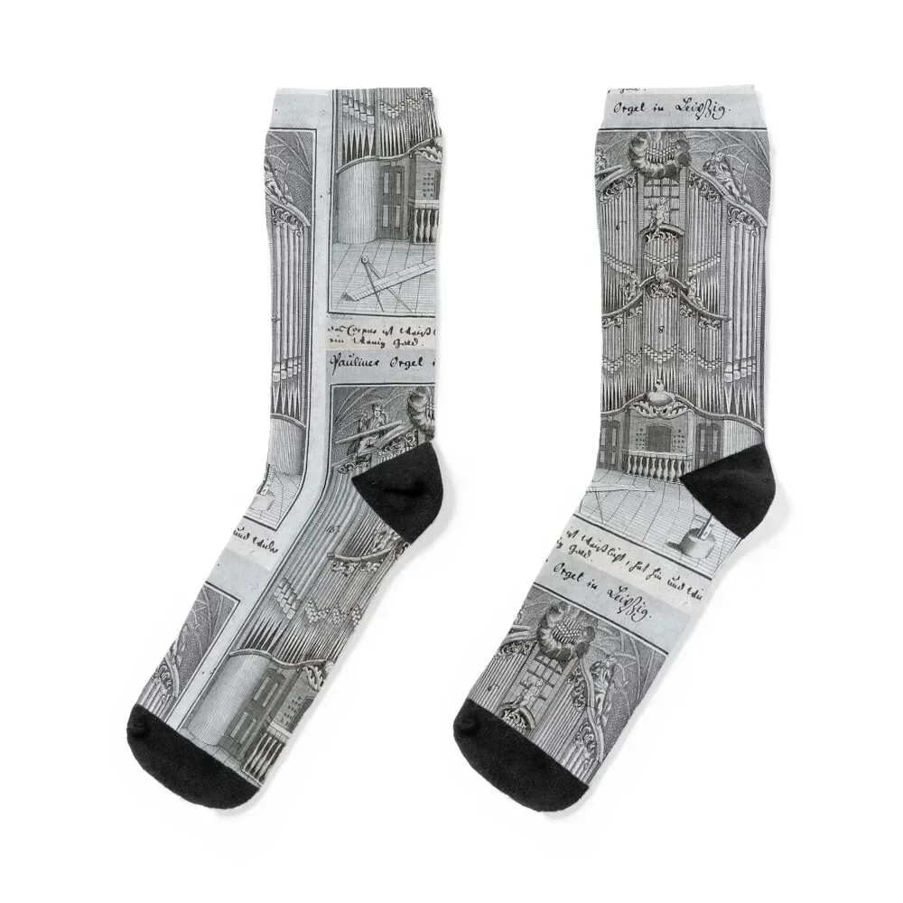 

Organ of the St. Paul’s Church (Leipzig) Socks anti slip football christmass gift Running Socks Women Men's