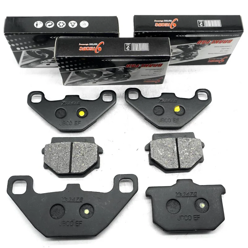 Motorcycle Front Rear Brake Pads Kit for KAWASAKI Z400 1983 ZX400 FX400R 1986 1987 1988 1989 1990 GPZ400 1983 1984 1985 GPZ400R