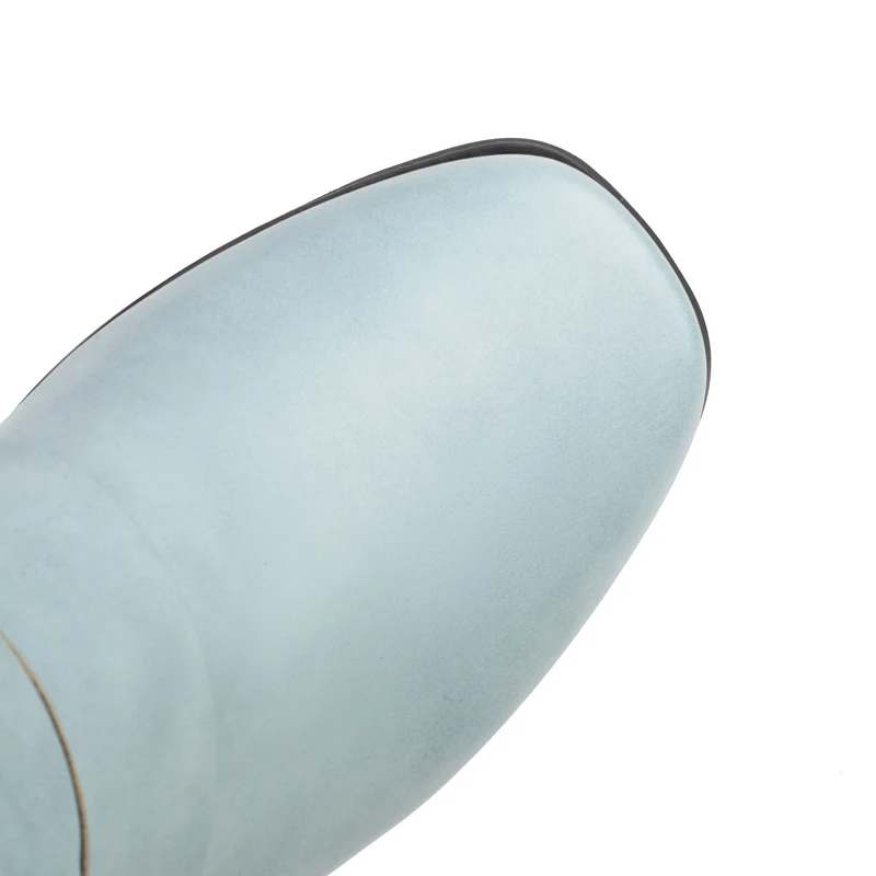 

Girseaby женские ботильоны из искусственной кожи с украшением на толстом каблуке, большой размер 40, 41, US12, 42, 43, повседневные женские ботильоны, весна