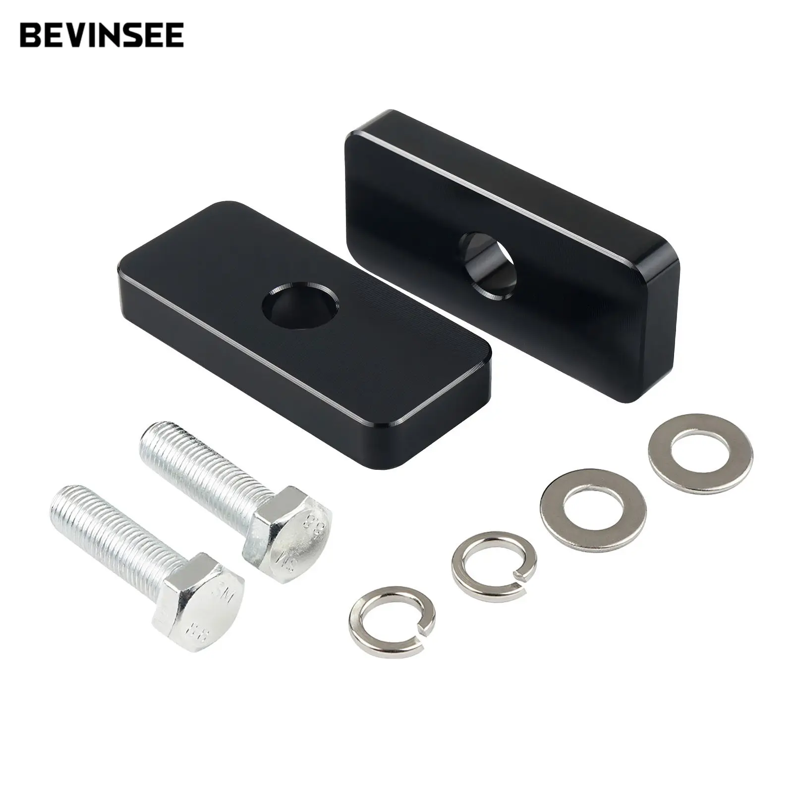 BEVINSEE Rear Driveshaft Bearing Spacer Drop Kit Car Parts for Toyota Tacoma 2005-2020