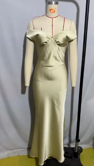 Women Solid Satin Backless Sexy Long Dress Fashion Sleeveless Bodycon Spaghetti Strap Dresses 2025 New Vocation Party Vestidos