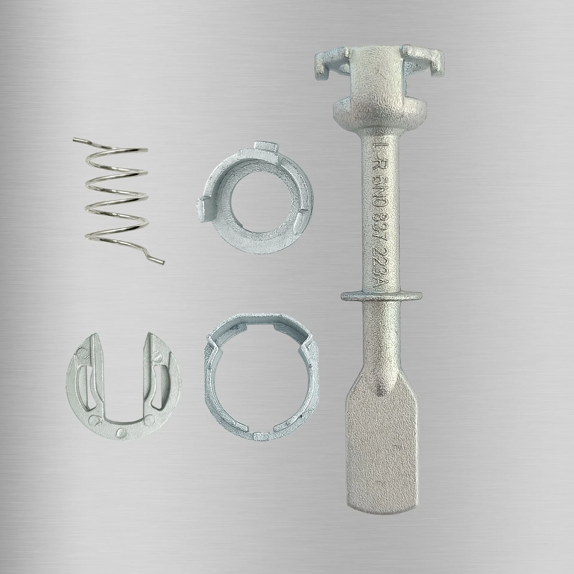 

For Volkswagen door lock cylinder accessories 5-piece repair kit tools OE: 6N0837223A Automotive accessories