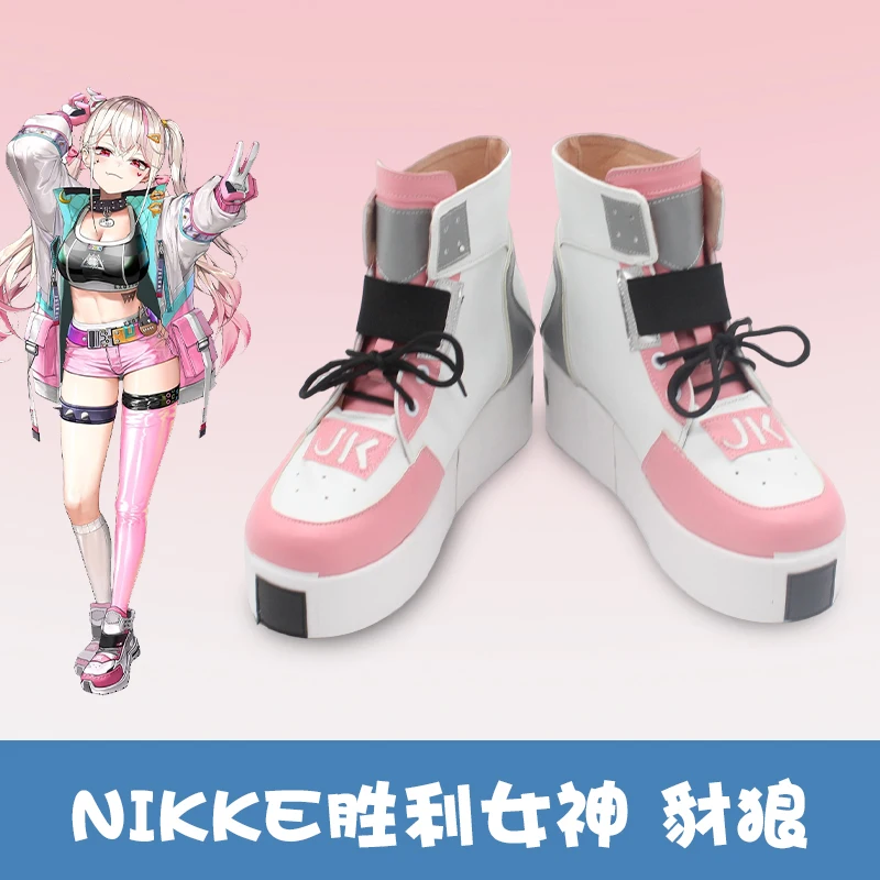 

Игра NIKKE The Goddess Of Victory Jackal, обувь для косплея на Хэллоуин, реквизит для ролевых игр, обувь для вечеринок