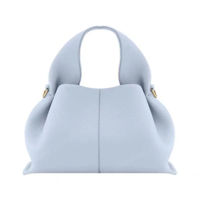 Yao dong Cloud Bags Women With Logo Ladies Dermis Simple Dumpling Shape Shoulder Handbag New French Street Trend Brand Genuine L