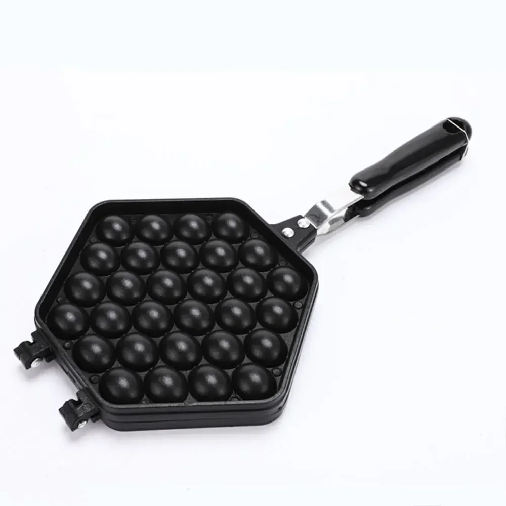 Non-stick Coating DIY Muffins Plate QQ Egg Bubble Cake Baking Pan Mold Eggettes Iron Aluminum Hongkong Waffle Maker Mould