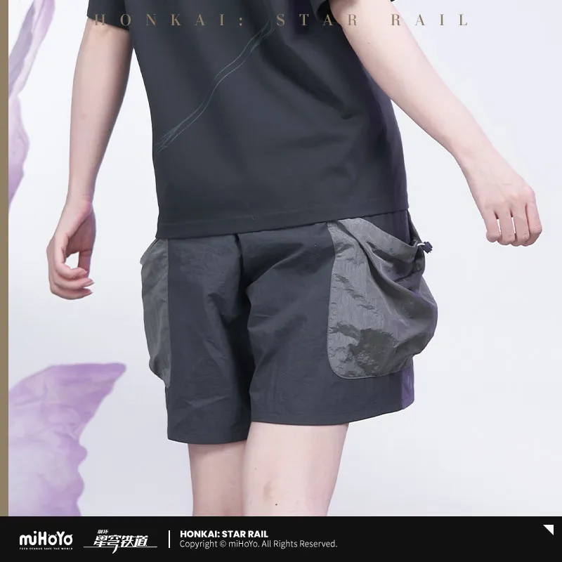 

Castorice Shorts MiHoYo Official Genuine Honkai: Star Rail Castorice Impression Series Casual Shorts Cosplay Clothes