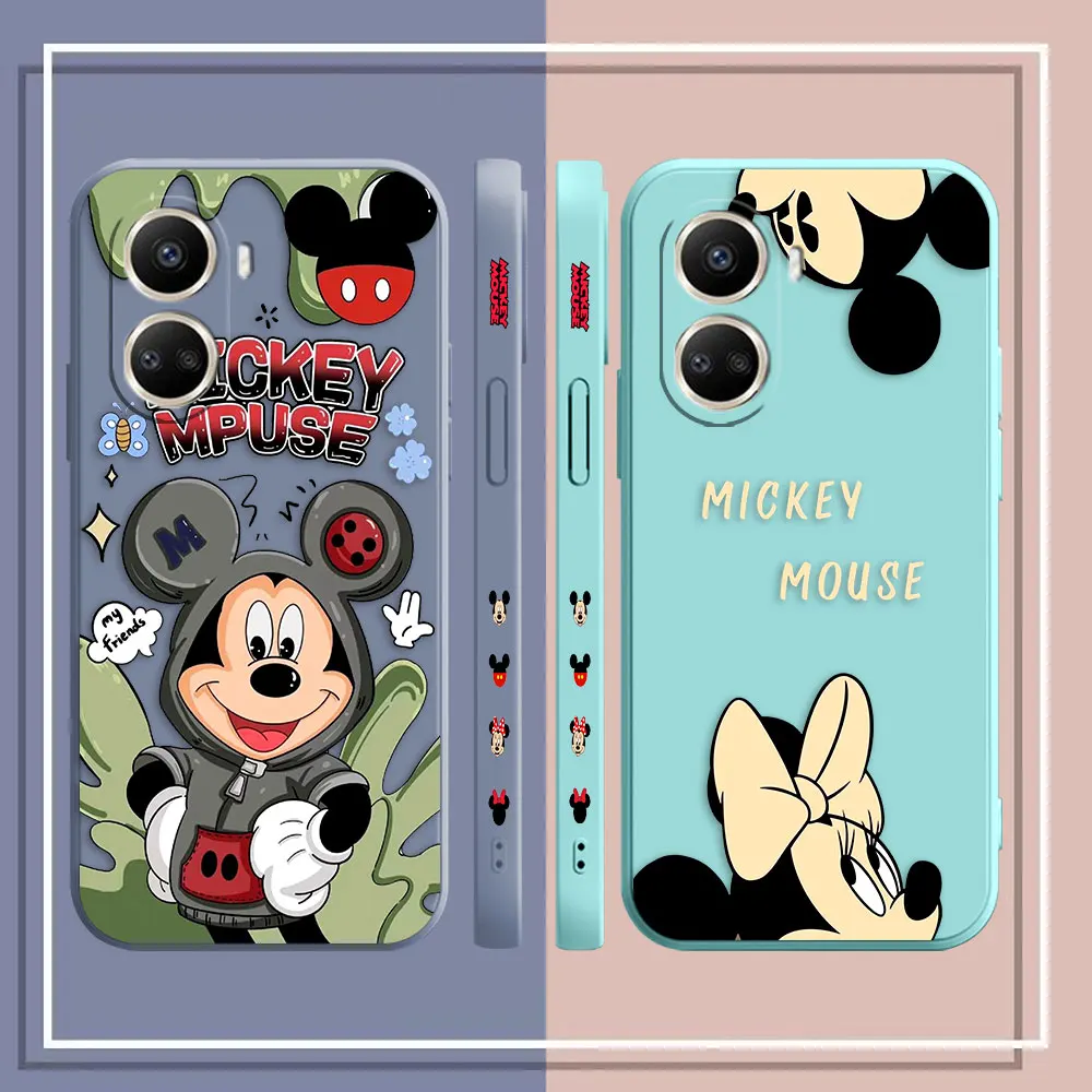 Funny M-Mickey Mouse Phone Case For Huawei NOVA 9 8 7 6 5I 5 4 3 3I 2 SE Y70 Y7 Y9 2019 PRO PLUS 5G Silicone Case Funda Shell