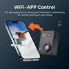 4K Action Camera with 120° Wide - Angle + WiFi - APP Control, Capable of Shooting in Scenes like Diving and Skiing 4