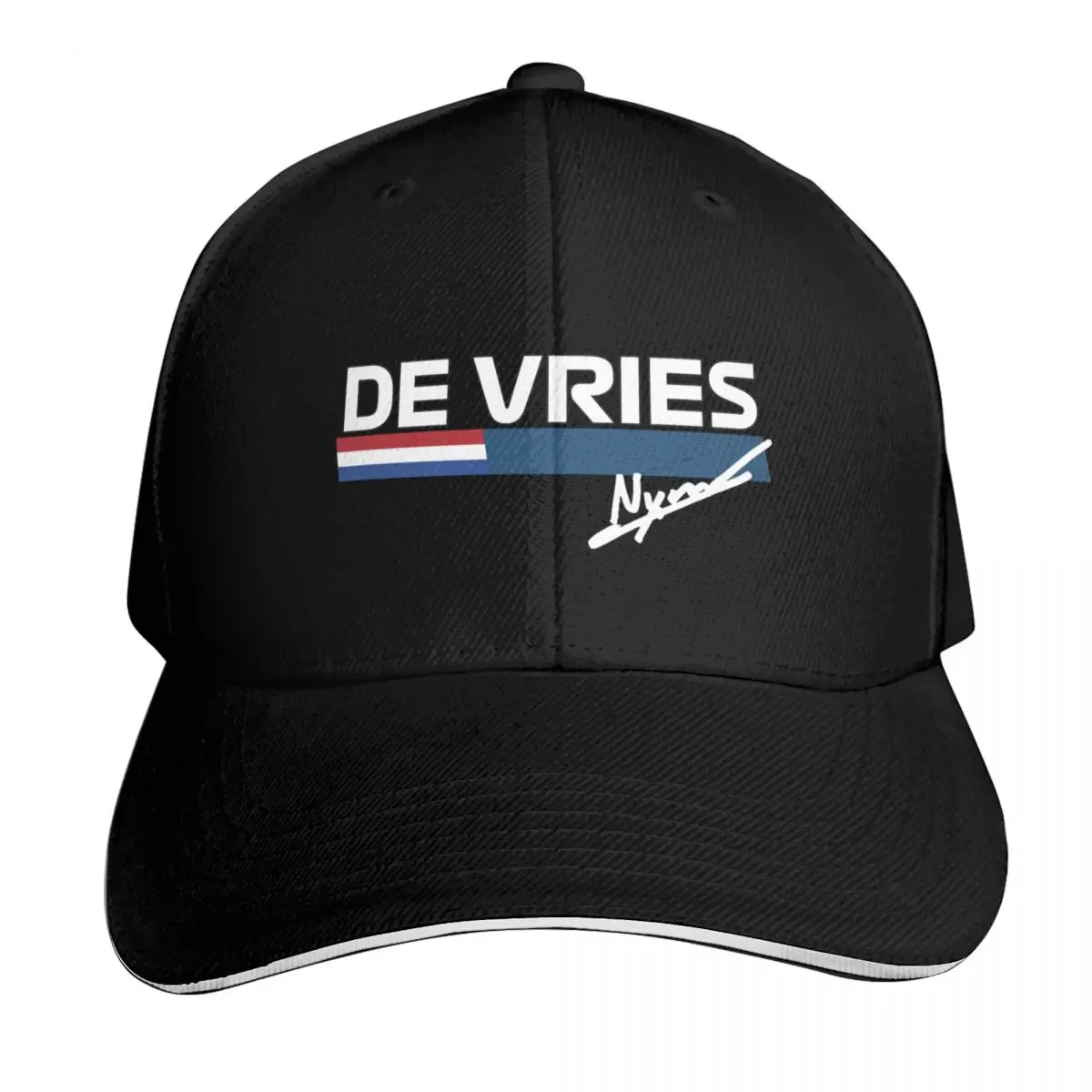 

Nyck De Vries 2023 Baseball Cap Hat men Funny hats black Woman Men's