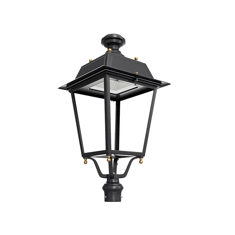 IP66 waterproof antique street lamp post decoration LED garden pole light