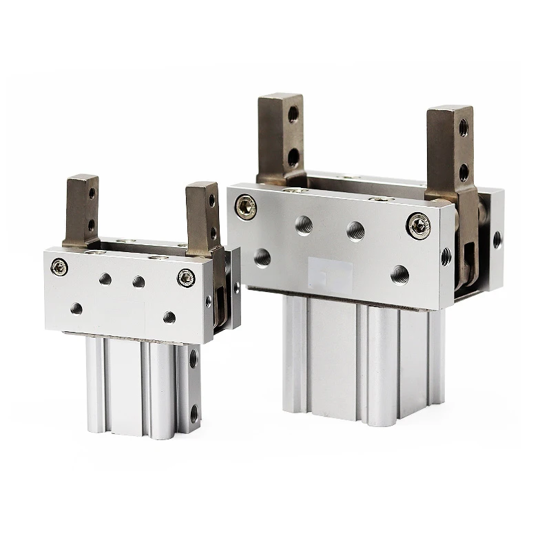 MHT2-32D MHT2-40D MHT2-50D MHT2-63D Pneumatischer Luftgreifer mit Drehpunkt zum Öffnen und Schließen, Kniehebel-Fingerzylinder – Detail 3