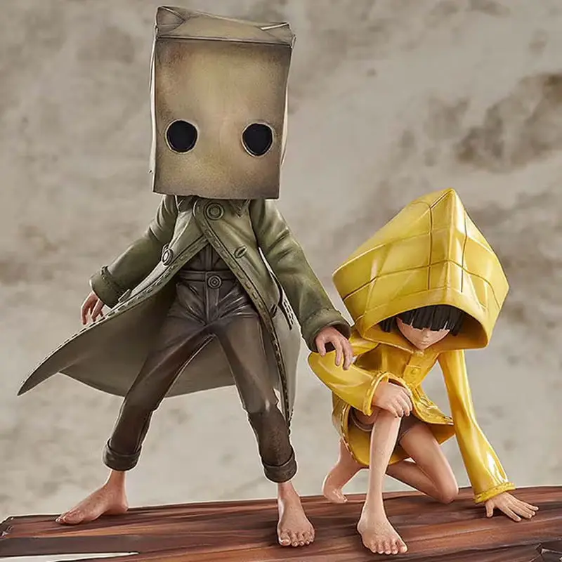 ليتل كوابيس II ستة أحادية لعبة الشكل المشهد نموذج اللعب شخصية كرتونية الهيكل حلية مجموعة هدايا الهالوين