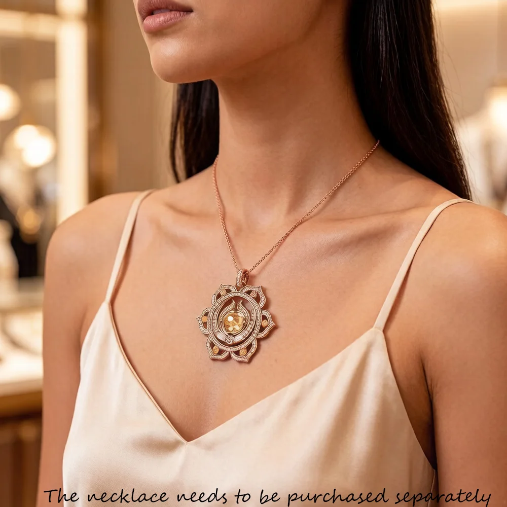 Pendant SPLENIC CHAKR Brand 925 Sterling Silver Glam Jewelry Europe Style Accessorie Soul Gift For Woman