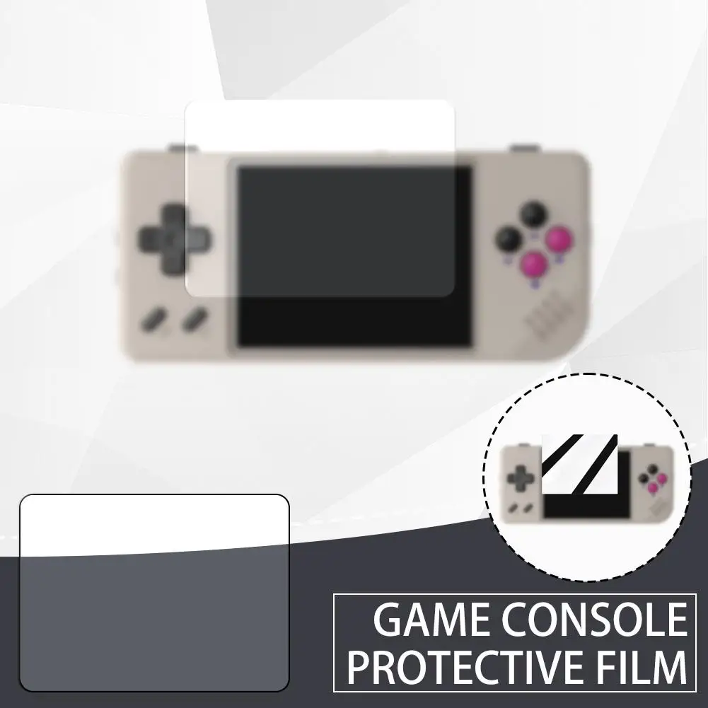 2pcs HD Protective Film For ANBERNIC RG28XX Handheld Game Console 2.8 Inch Explosion-proof Soft Film Screen Protector Accessory