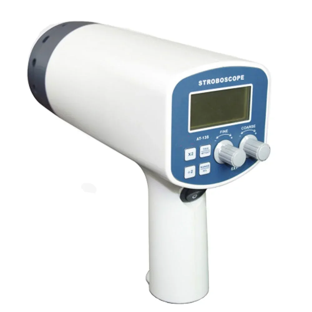 20252025AT-135B Digital Stroboscope Portable Tachometer Non Contact Range 50~40000FPM