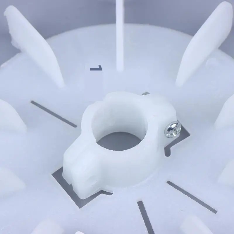 (YY) 1 قطعة 2025 البلاستيك موتور مروحة شفرة قابل للتعديل موتور مروحة التبريد المكره ريشة ارتفاع درجة الحرارة لملحقات المحرك الهيدروليكي