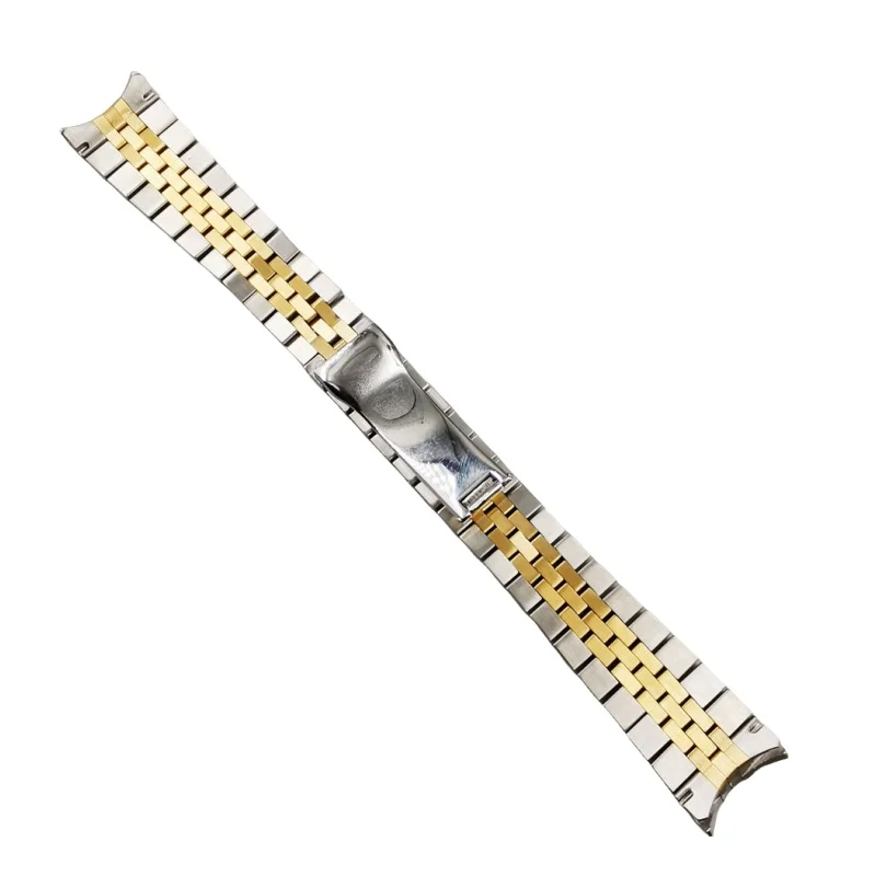 20mm Jubilee chiusura nascosta cinturino in acciaio inossidabile argento oro adatto per bracciale di ricambio RLX 116200 116233 116234
