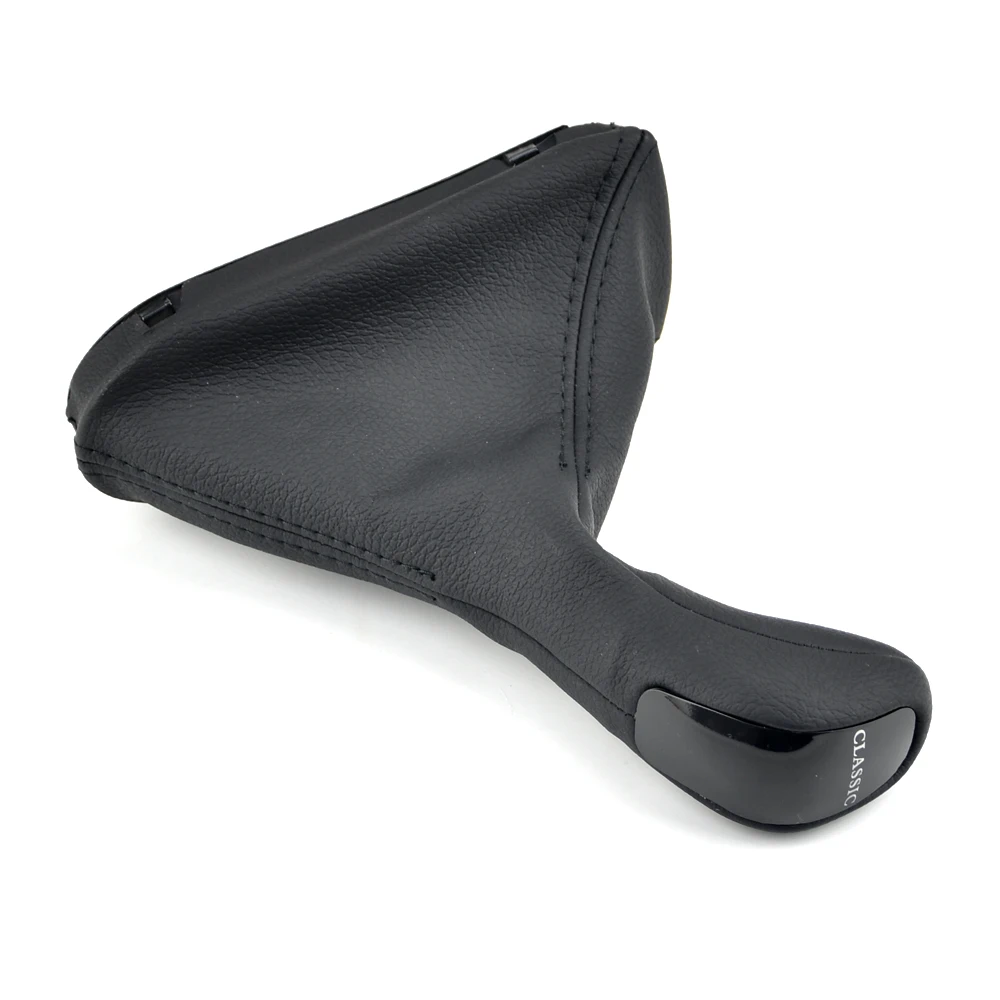 

1pcs For Mercedes Benz W211 Automatic Gear Shift Knob Lever Shifter Stick Leather Gaiter Boot Cover Case Car Styling Accessories