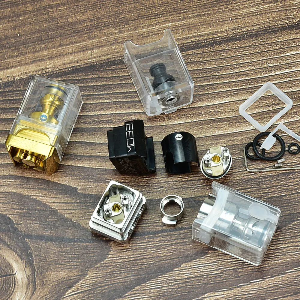 DotMobb Dot Mobb UPT نمط RBA Tank 316SS ، 1.0 ، 1.2 ، 1.4 ، 1.5 ، 1.8 ، 2.0 ، 2.5 ، 3.0 ، 4.0 مللي متر ل dotMod dotAIO V1 / V2 Pod