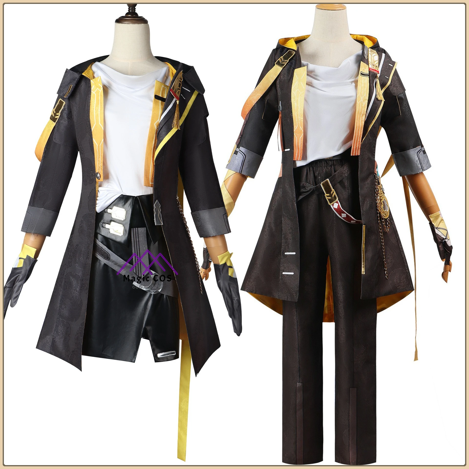 

Game Honkai: Star Rail Trailblazer Xing Cosplay Costume Minimalist Style Dress Full Set High Quality Role Playing Clothes