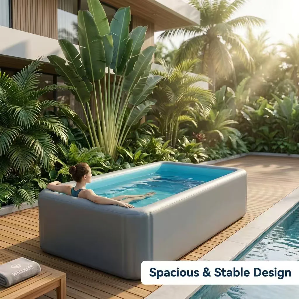 High-quality Summer Outdoor PVC Pool, Large Inflatable Spa and Children's Pool with Drip-seam Swimming Pool