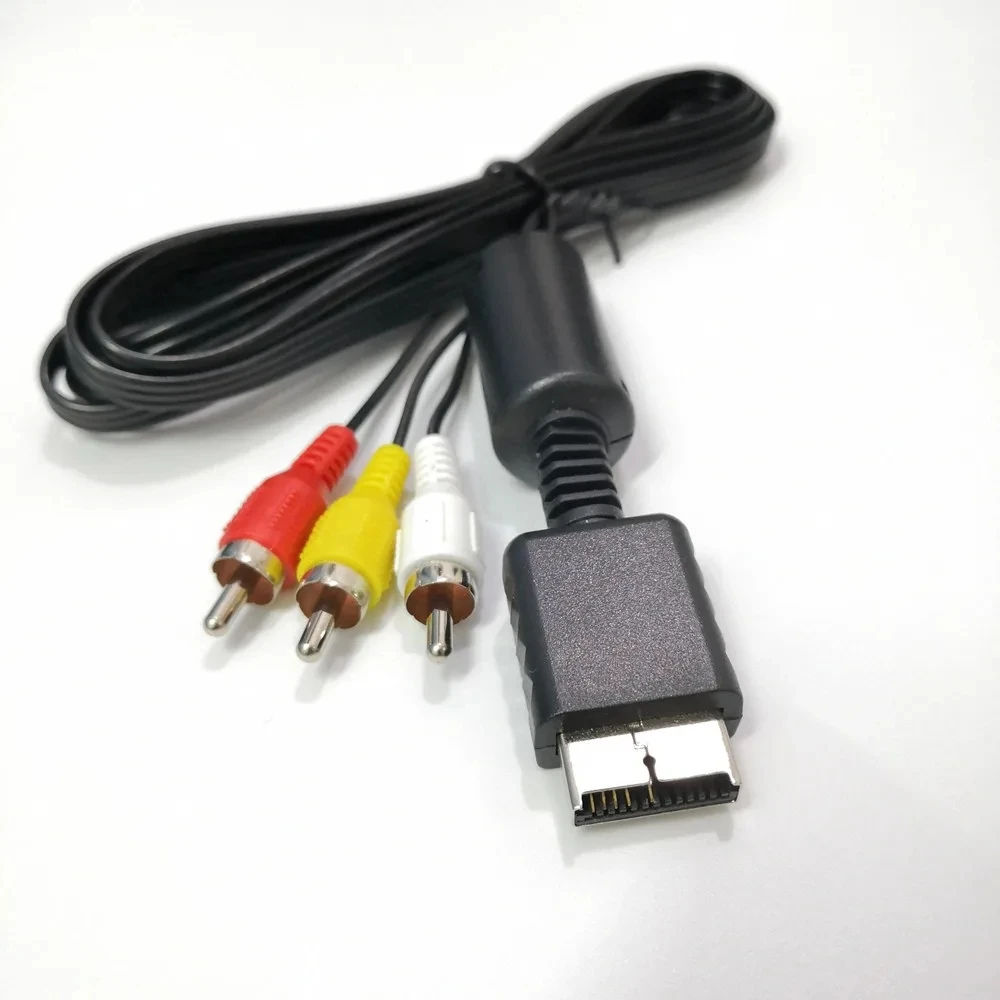 

160PCS Multi Component Games Audio Video AV Cable to RCA for PS2 PS3 Console TV Game Computer Accessories