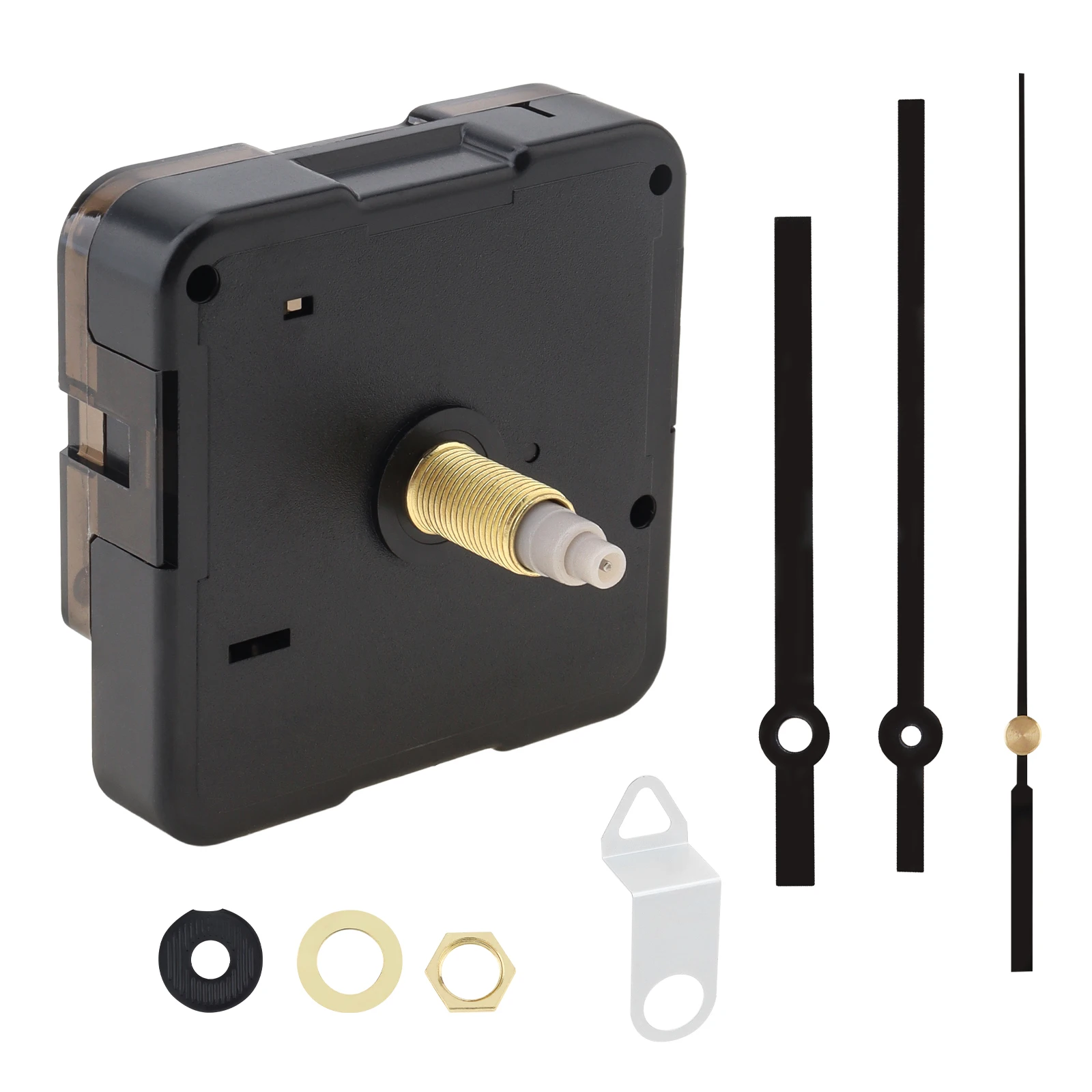 Silent Sweep Seconds Wall Clock Mechanism Quartz Battery Operated Clock Movement Mechanism for Clock DIY / Repairing