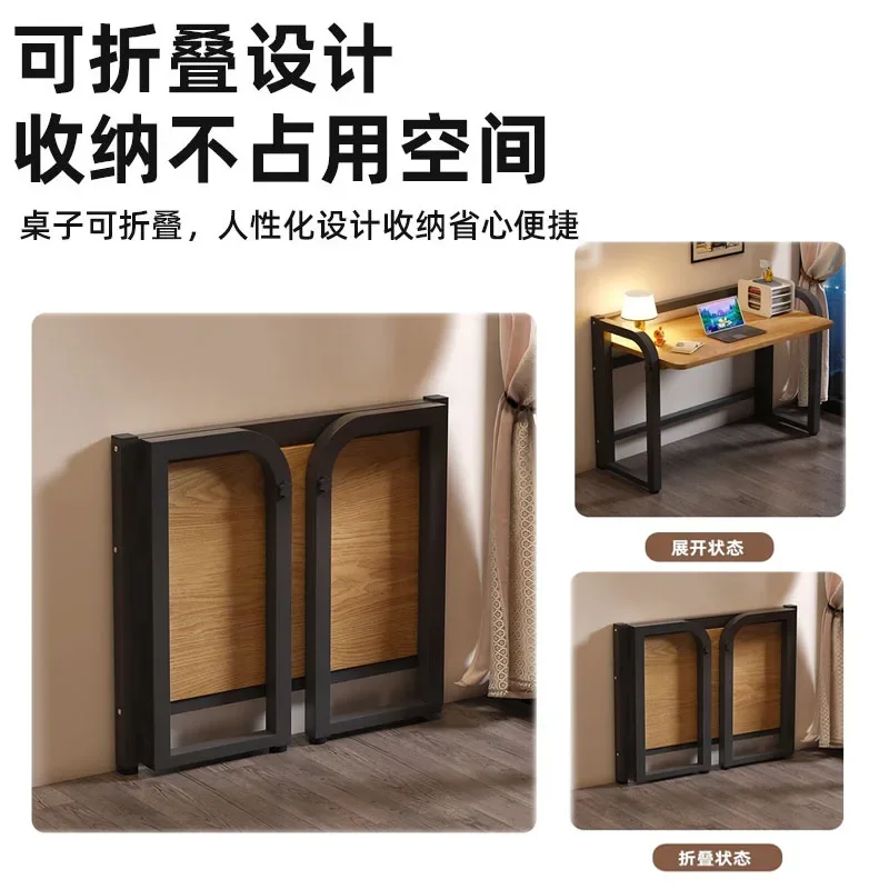Foldable computer desk Desktop desk Home simple desk Installation-free bedroom simple student study table