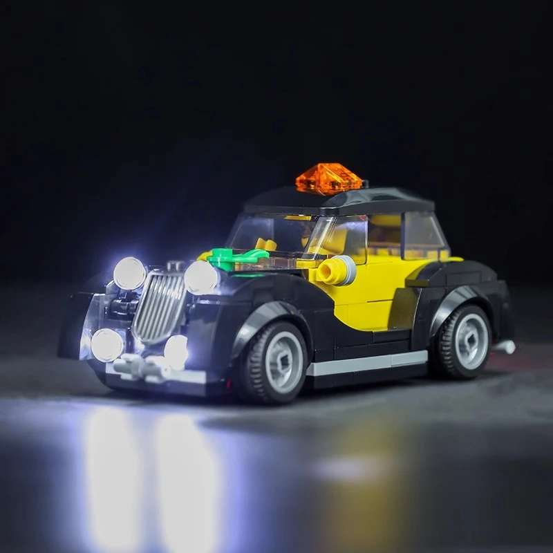 

No Model LED Lighting Set Suitable for LEGO Vintage Taxi Collectible Bricks 40532 (Not Include Building Blocks)