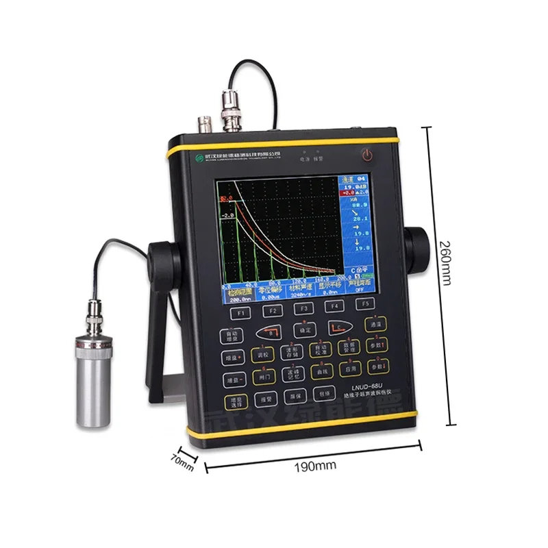 Digital ultrasonic flaw detector