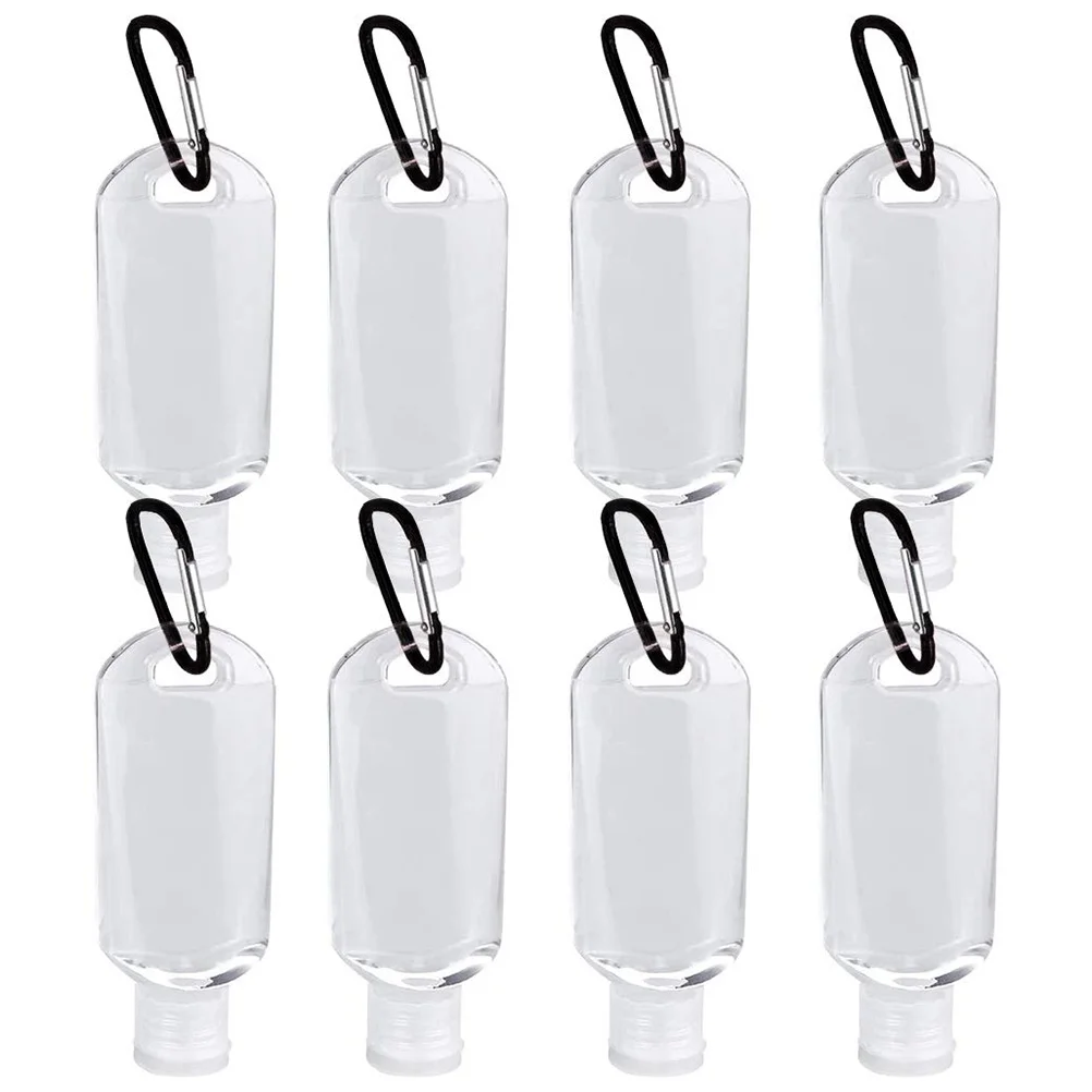 

6Pcs Travel Hanging Bottles Refillable Durable Organizer Suitable for Shampoo Bodywash Hand Cream Sports Outdoor