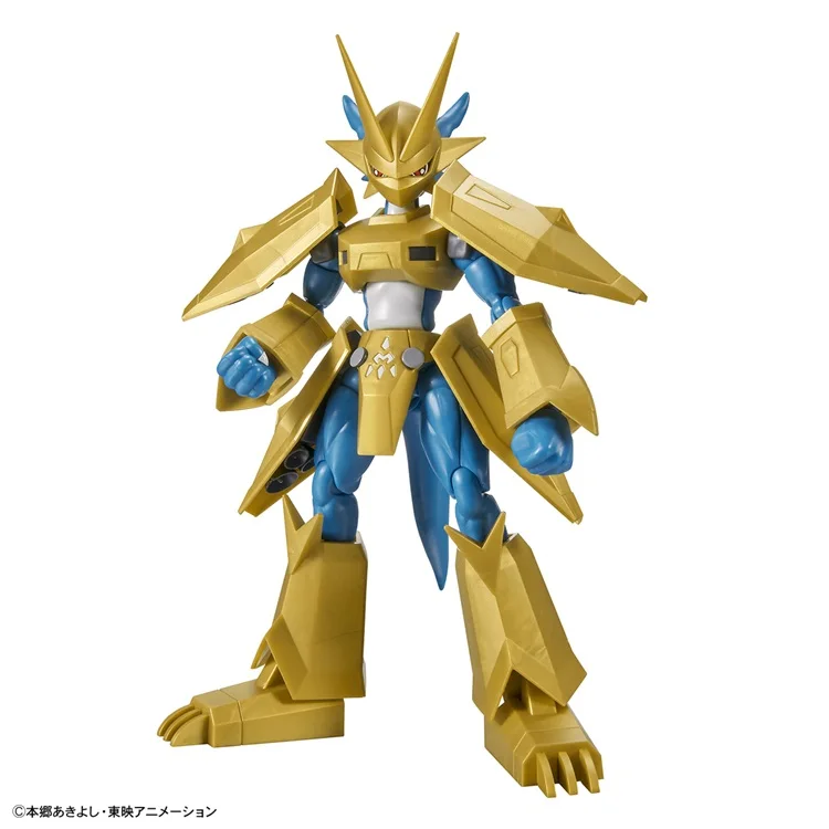 Bandai Digimon โมเดลประกอบโมเดลผจญภัย FRS magnamon, ฟิกเกอร์แอคชั่นแบบแอคทีฟมาตรฐาน