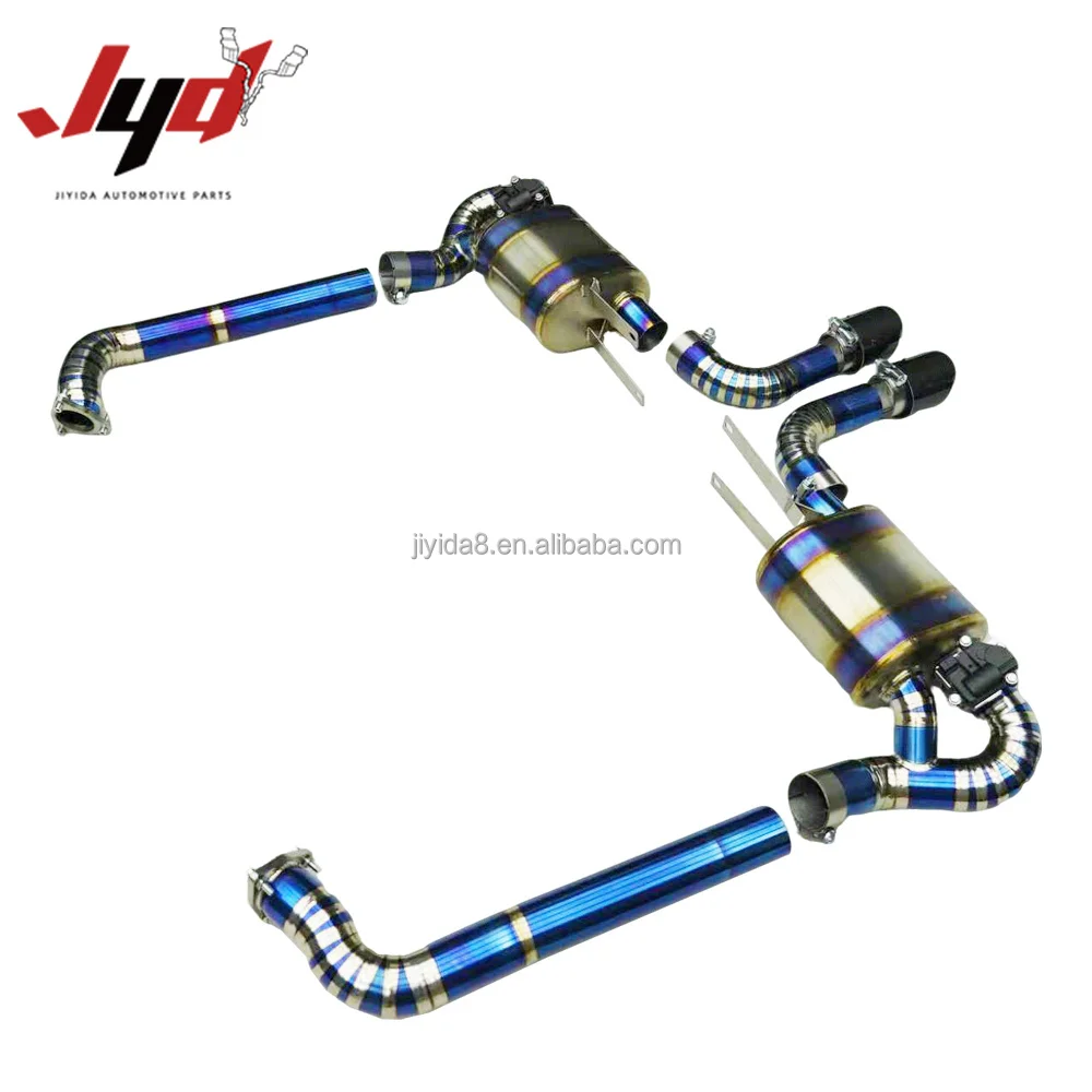 JYD Dual Valvetronic With Remote Control Exhaust Catback for 987.1 987.2 2005~2012 2.7l/3.4l