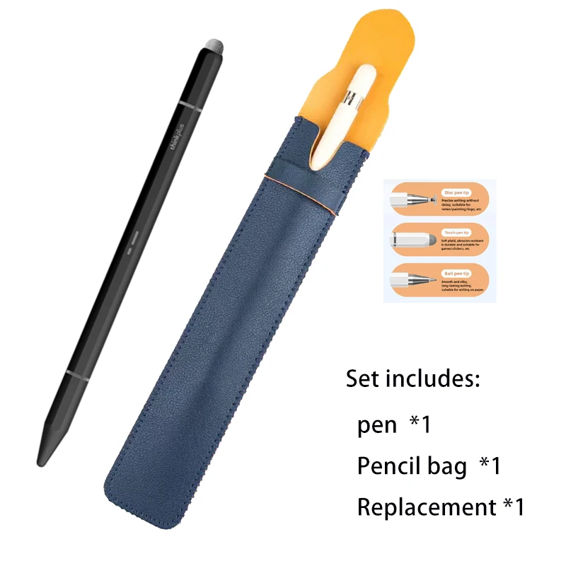 Lenovo Universal Three Pen Tips Stylus For Android IOS Capacitive Screen For Huawei Xiaomi Samsung Tablet With Ballpoint Pen
