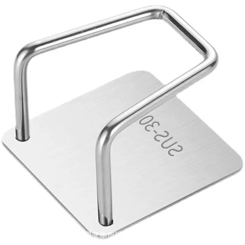 

304 Stainless Steel Kitchen Sponges Holder Self Adhesive Sink Sponges Drain Drying Rack Storage Holder Kitchen Sink Accessories