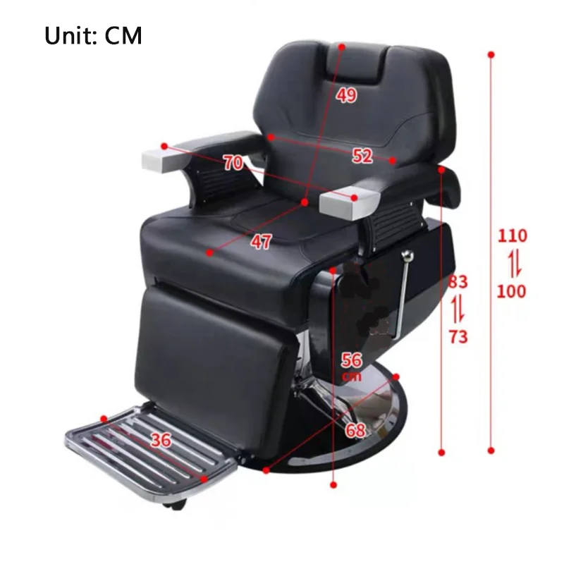 QFP-BC037 Best Selling Barber Chair Heavy Weight Recliner Barber Chairs