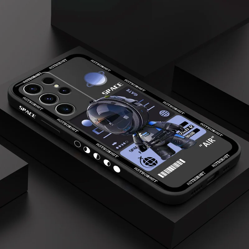 

Space Exploration Phone Case For Samsung Galaxy S25 S24 S23 S22 S21 S20 S10 S10E FE Ultra Plus Note 20 Ultra Silicone Cover