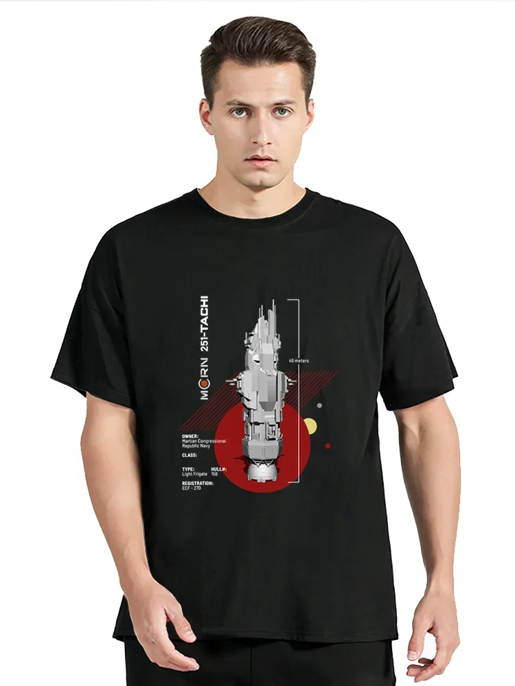 Rocinante Sunshine Style T-Shirt pour Homme, The Expanse TV T-Shirt, Coton, Stuff Ofertas Clothing, Unique Tees, Gift