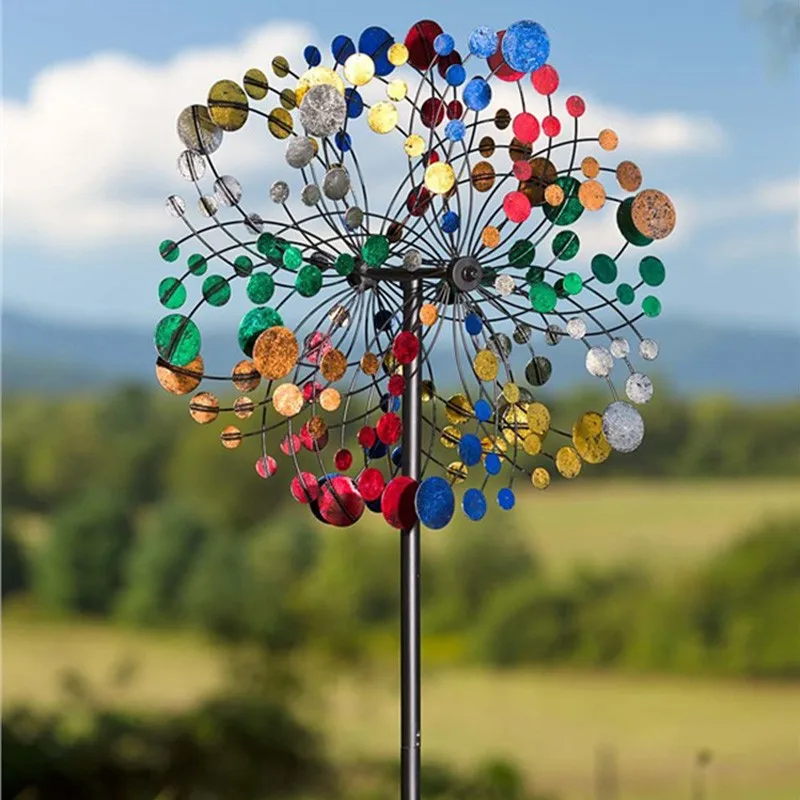 ff-Outdoor Decorative Art Stainless Steel Wind Kinetic Sculpture！