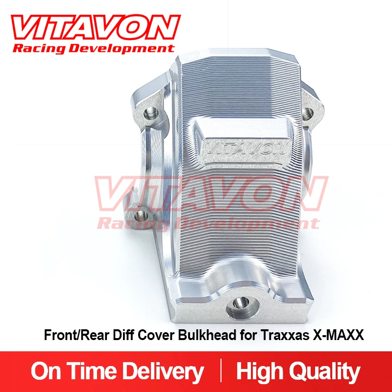 VITAVON  CNC Alu7075 Front/Rear Diff Cover Bulkhead For XRT X-MAXX 1/5