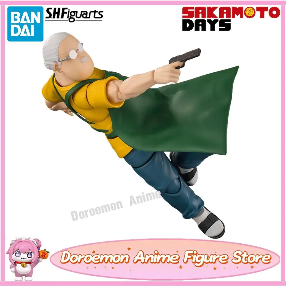 

В наличии оригинальные Bandai S.h.figuarts Sakamoto Days Sakamoto Tarou аниме Коллекционные фигурки Модель игрушки подарки для фанатов