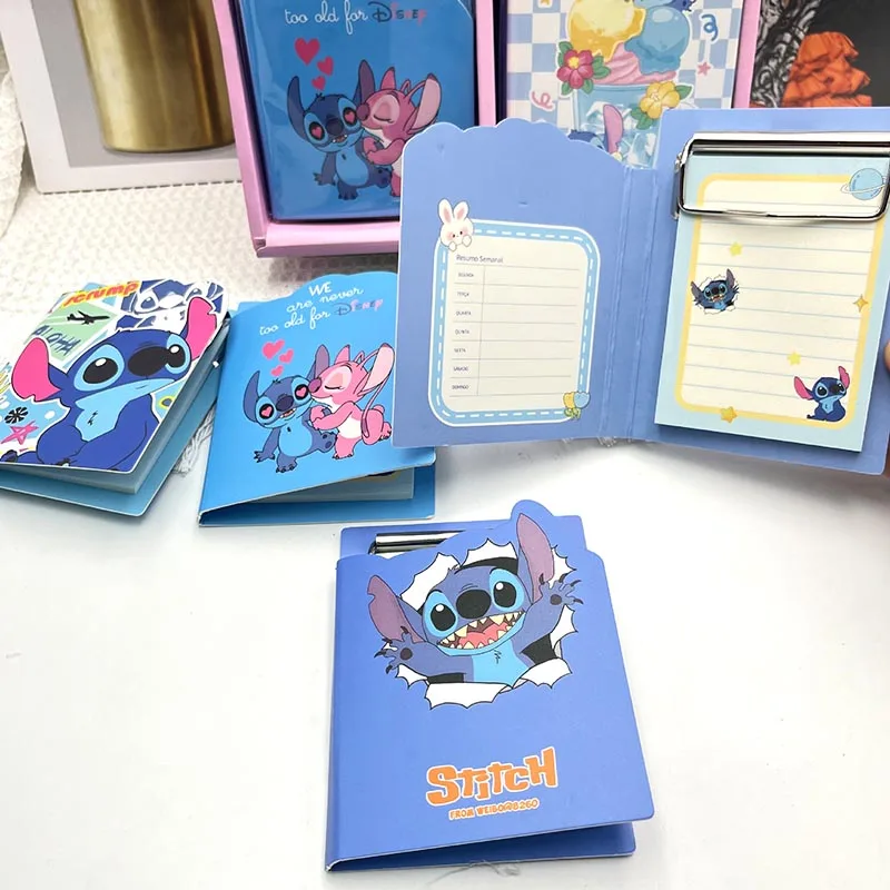 Imagem -04 - Lot Disney Stitch Memo Pad Sticky Note Kawaii Koala n Times Stationery Label Notepad Post Office School Supplies 12 Pcs