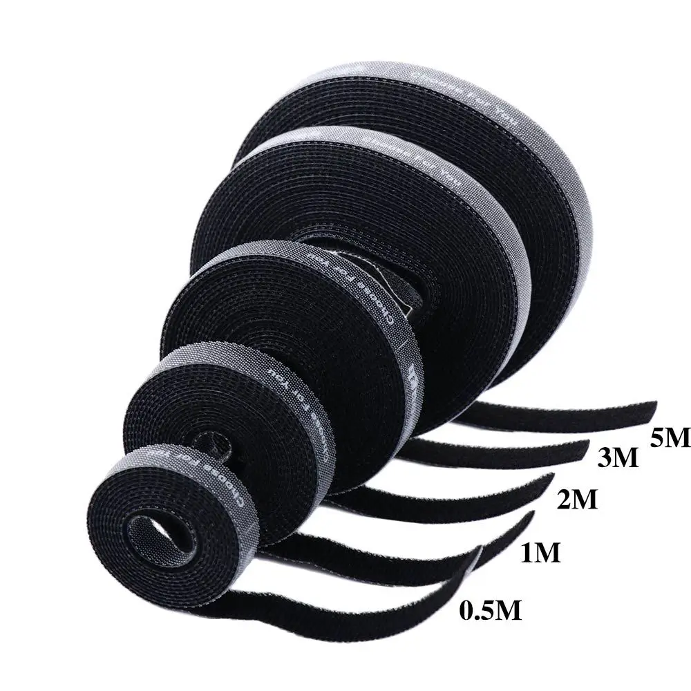 Multi-function Cable Organizer Free Cut Cable Organizer Wire Clip Reusable Nylon USB Charger Protector Strong Sticky Cable Ties