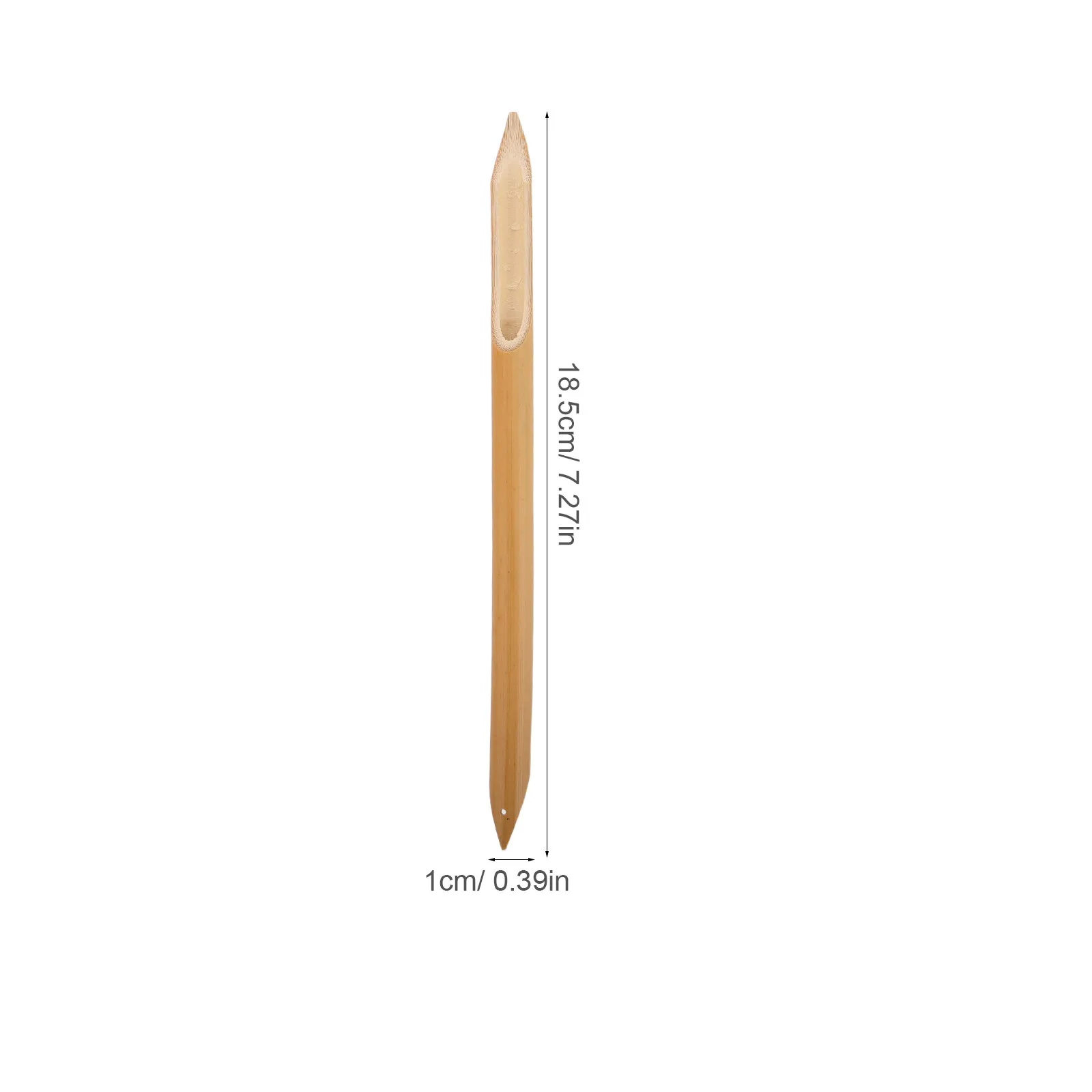 Eco Friendly Bamboo Dip Pen Calligraphy Tool with Slanted Flat Nib Ink Dipping Groove for Chinese Japanese Writing Drawing view 5