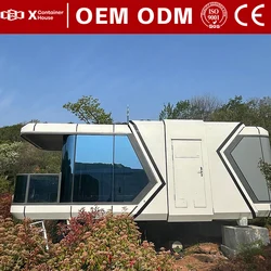 Tiny Home Prefabricated Real House Space Capsule Home Sea Container House Prefabricated Hotel Rooms Modular Houses Containers