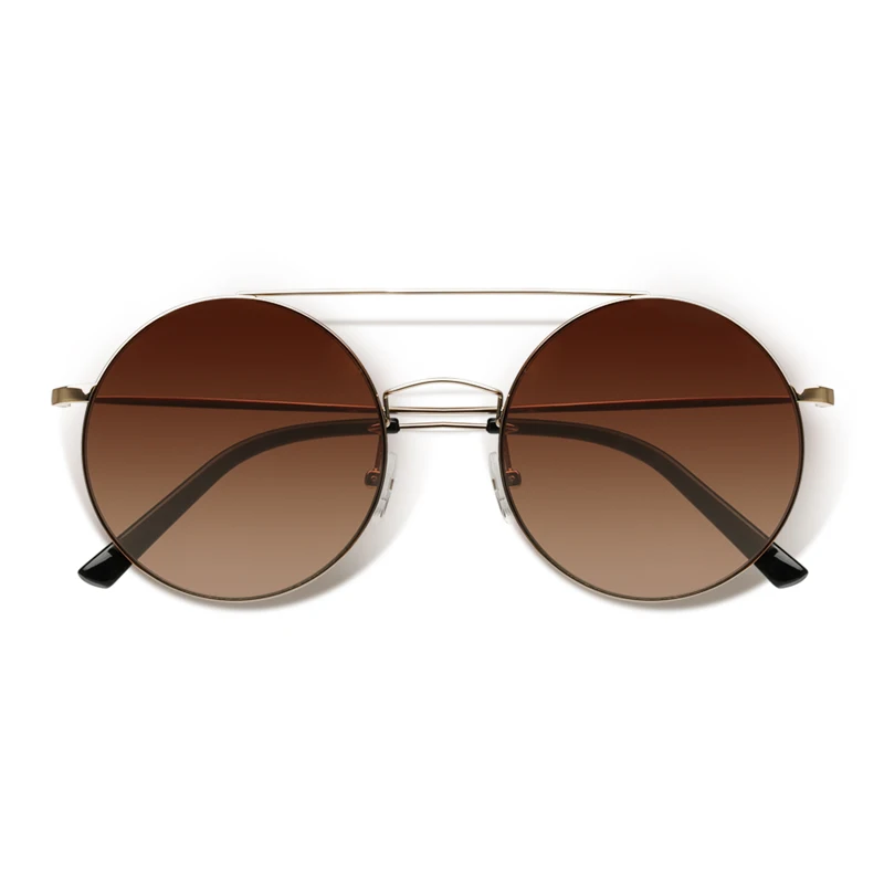 Turok Steed TS Nylon óculos polarizados, coloridos, moda à prova de UV, caixa de lentes solares inoxidáveis, 100% à prova de UV